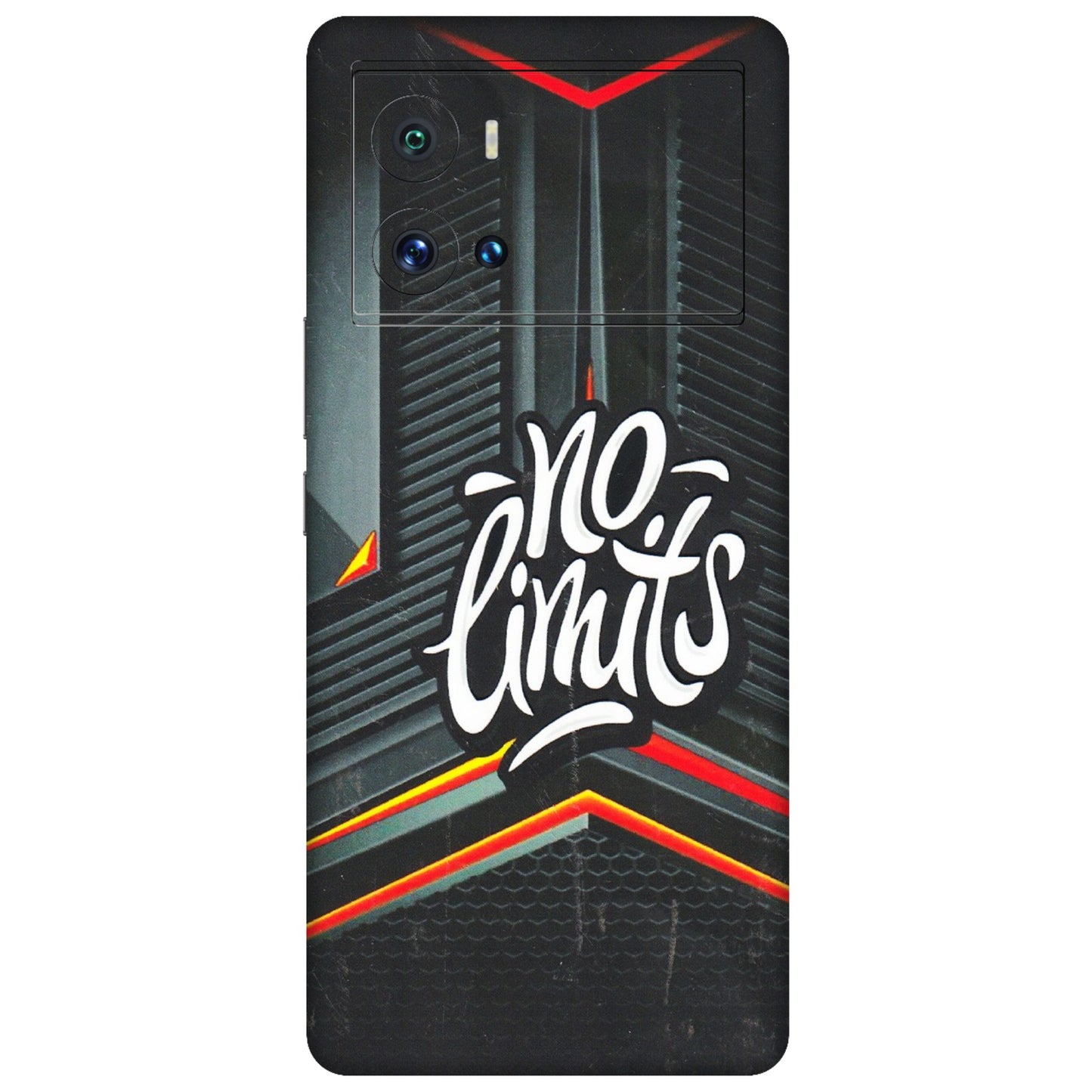 IQOO Phone Skins (All Models) - No Limits - 3D Embossed Finish (L-286) IQOO 9 Pro 5G