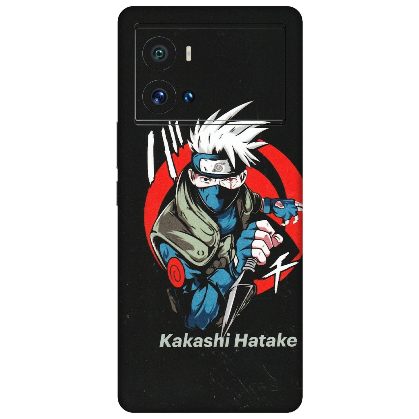 IQOO Phone Skins (All Models) - Naruto Kakashi Hatake Killer - Matte Finish (M-114) IQOO 9 Pro 5G