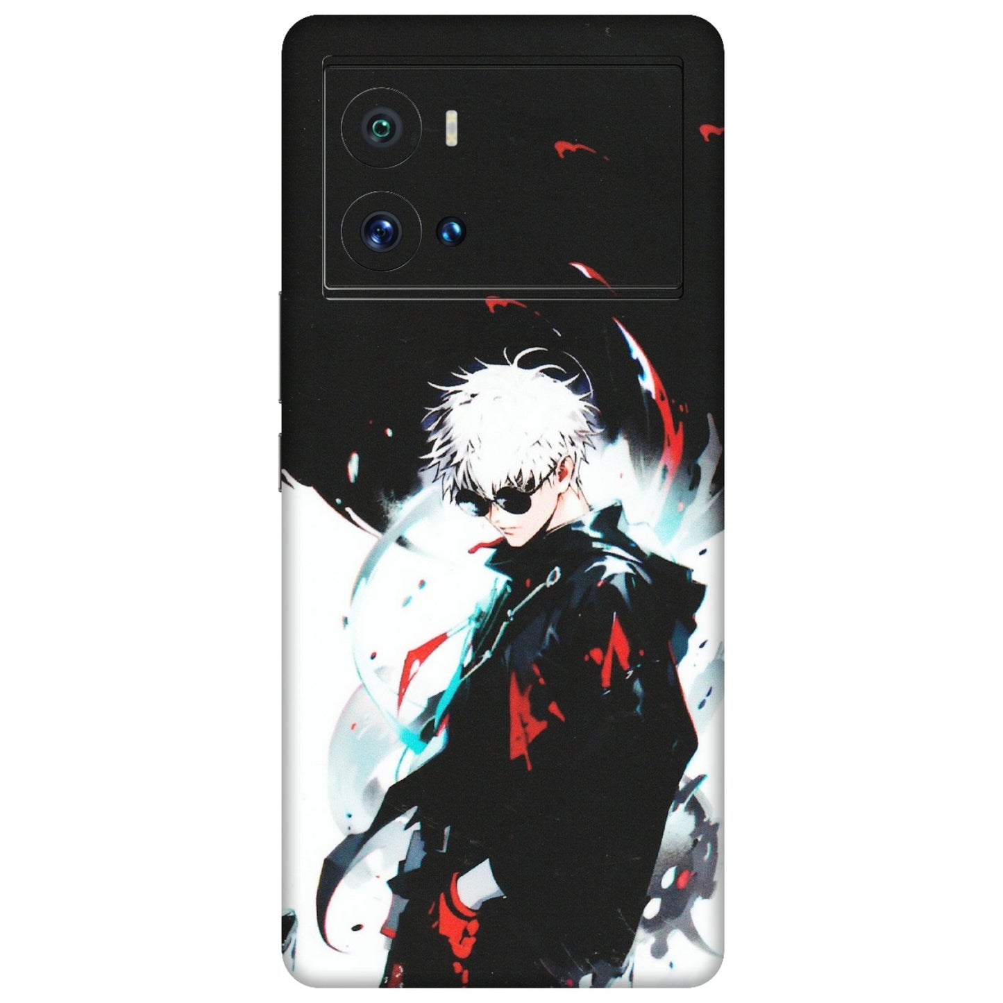 IQOO Phone Skins (All Models) - Gojo Powerful Charater Kaisen Anime - Matte Finish (M-144) IQOO 9 Pro 5G