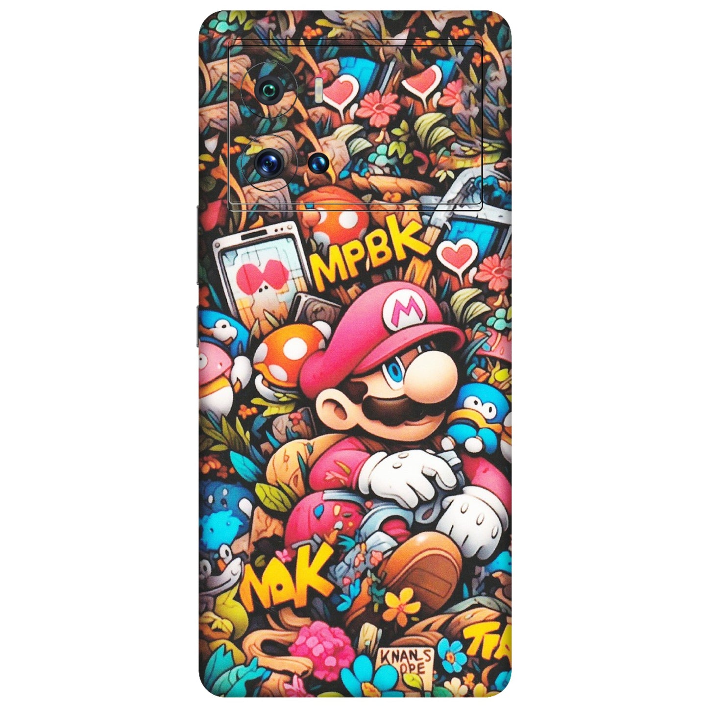 IQOO Phone Skins (All Models) - Super Mario Bros Artistic - Matte Finish (M-173) IQOO 9 Pro 5G