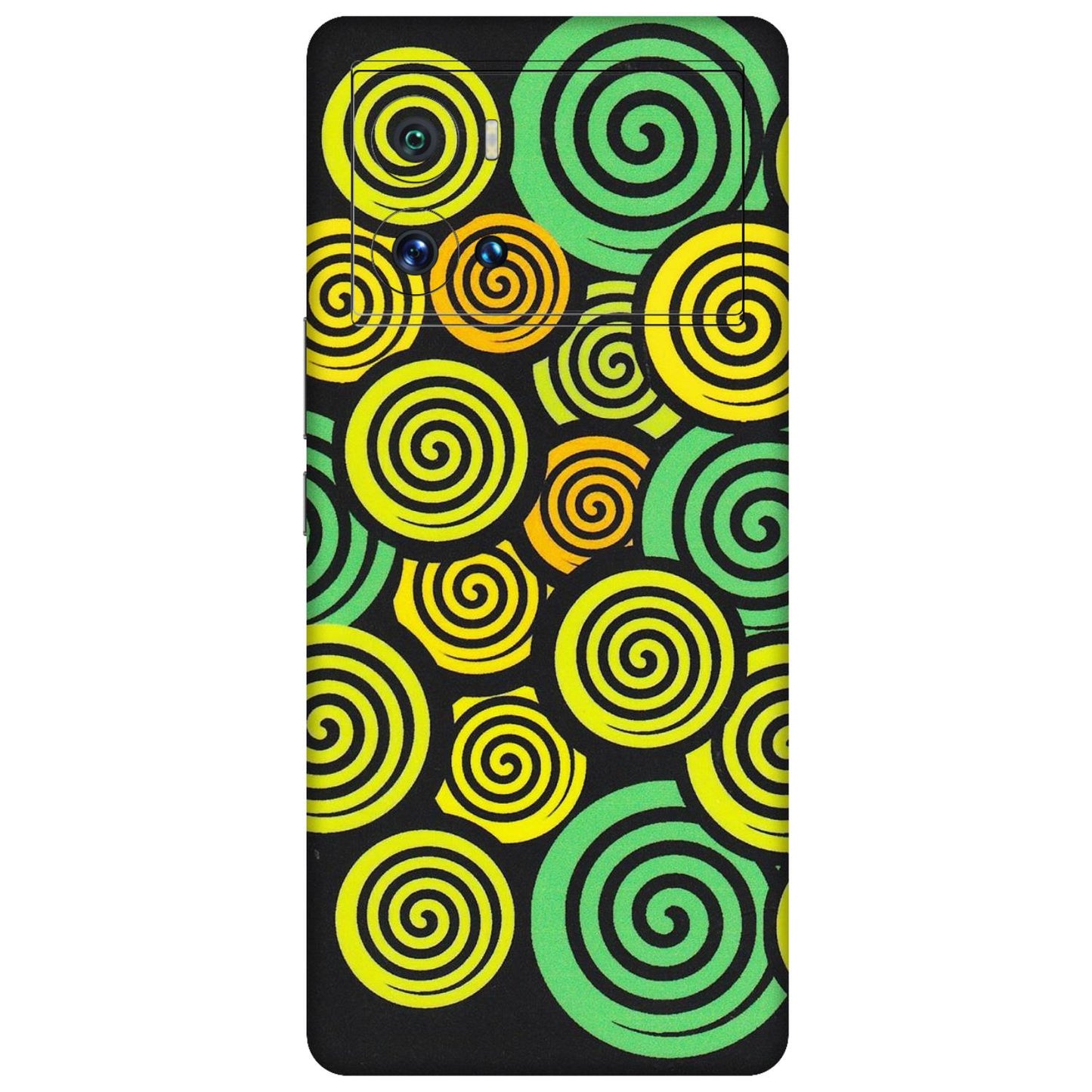 IQOO Phone Skins (All Models) - Crazy Spiral - Matte Finish (M-91) IQOO 9 Pro 5G
