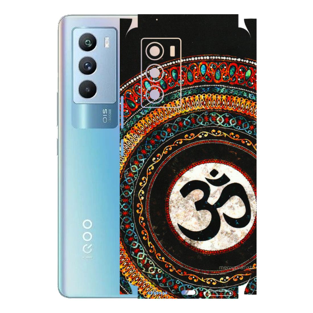 IQOO Phone Skins (All Models) - Aum Chant Abstract - 3D Embossed Finish (L-42) IQOO 9 SE 5G
