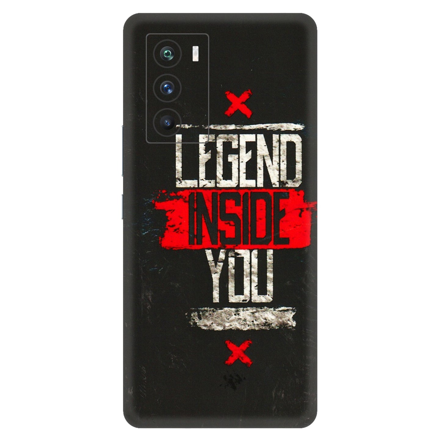 IQOO Phone Skins (All Models) - Legend Inside You - 3D Embossed Finish (L-186) IQOO 9 SE 5G