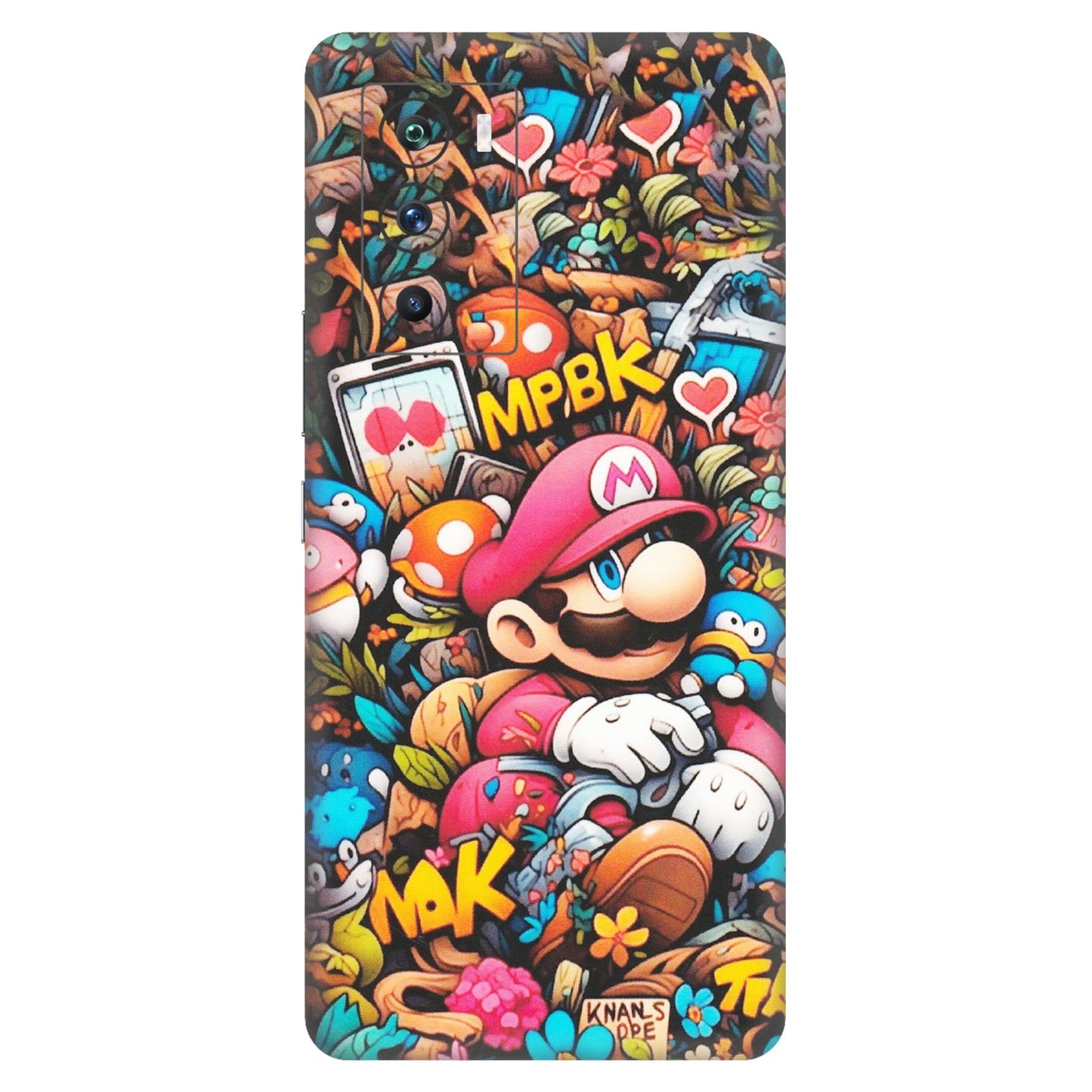 IQOO Phone Skins (All Models) - Super Mario Bros Artistic - Matte Finish (M-173) IQOO 9 SE 5G
