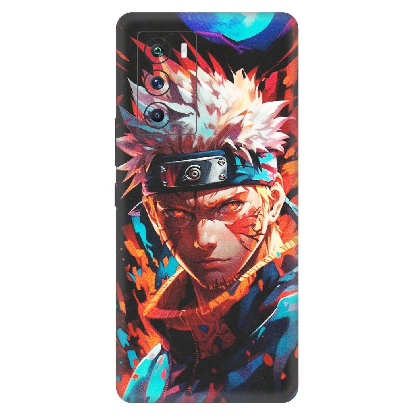 IQOO Phone Skins (All Models) - Anime Ferocious Character - Matte Finish (M-44) IQOO 9 SE 5G