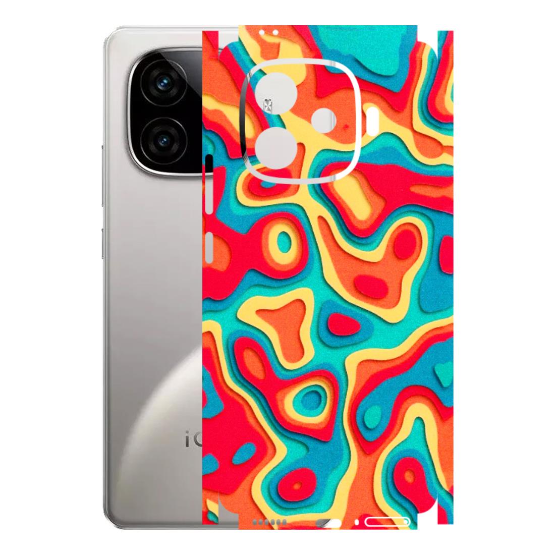 IQOO Phone Skins (All Models) - Abstract Swirl - 3D Embossed Finish (L-150) IQOO Neo 10R