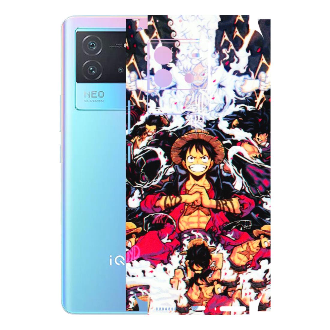 IQOO Phone Skins (All Models) - Luffy Anime Character - 3D Embossed Finish (L-203) IQOO Neo 6 5G
