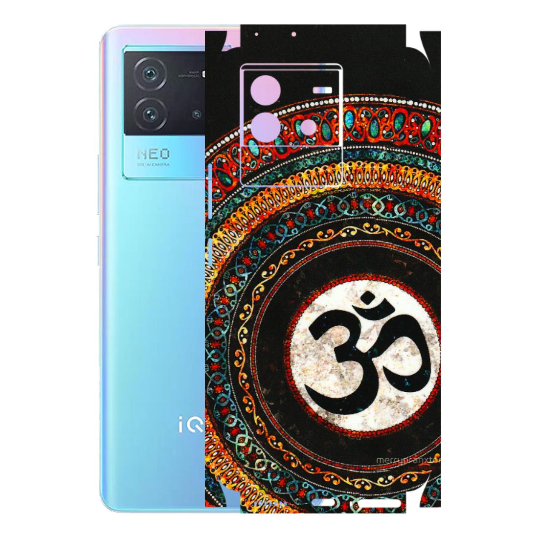 IQOO Phone Skins (All Models) - Aum Chant Abstract - 3D Embossed Finish (L-42) IQOO Neo 6 5G