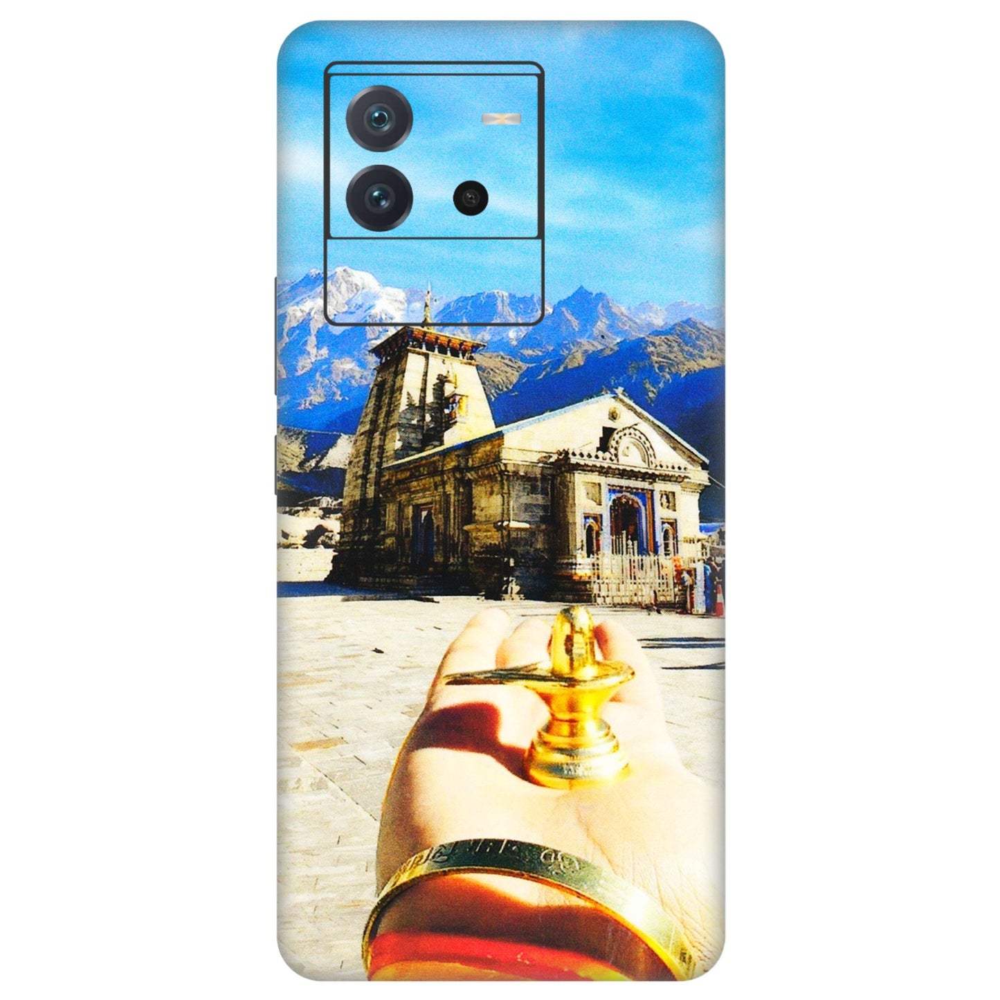 IQOO Phone Skins (All Models) - Beauty of Kedarnath - 3D Embossed Finish (L-108) IQOO Neo 6 5G