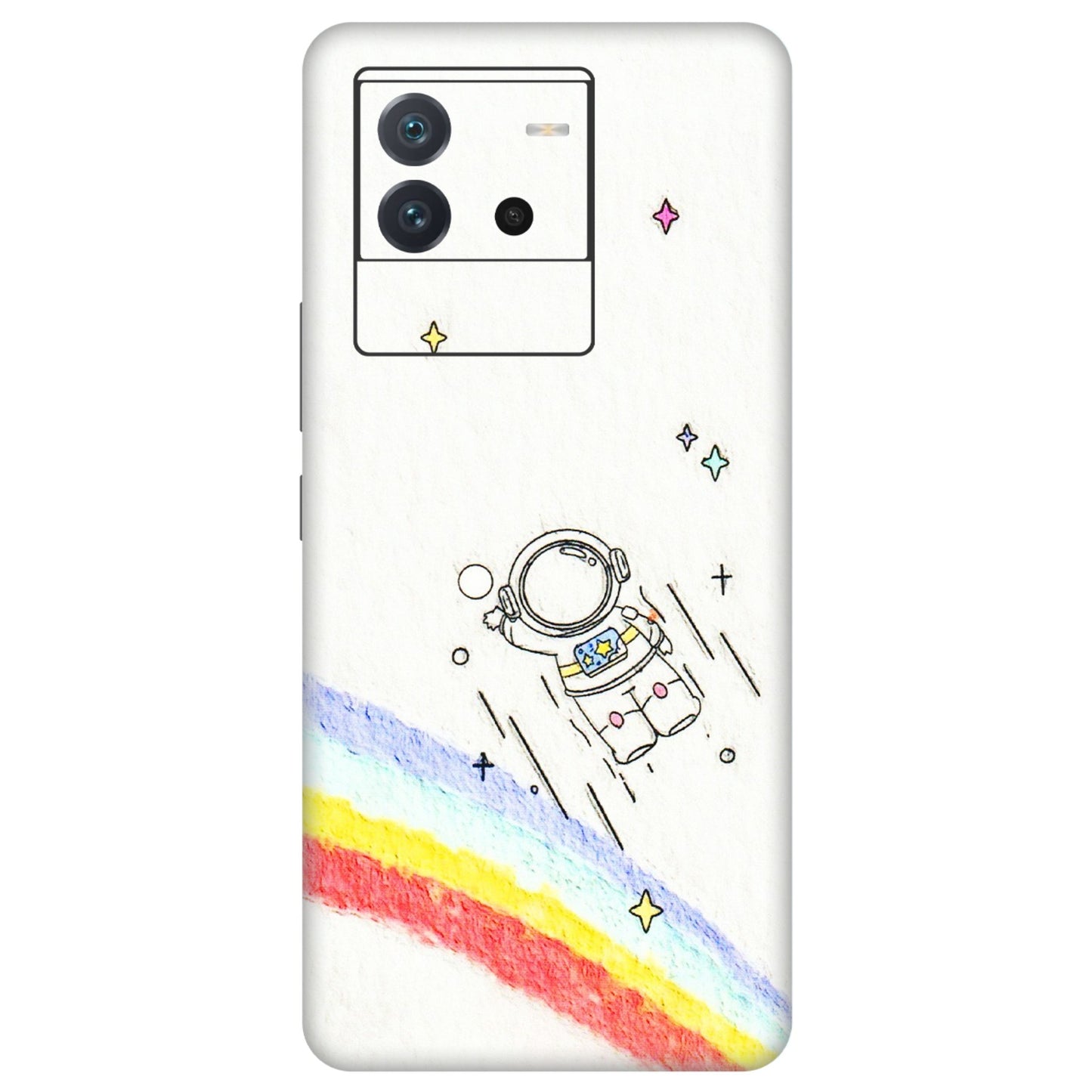 IQOO Phone Skins (All Models) - Milkyway Astronaut - 3D Embossed Finish (L-110) IQOO Neo 6 5G