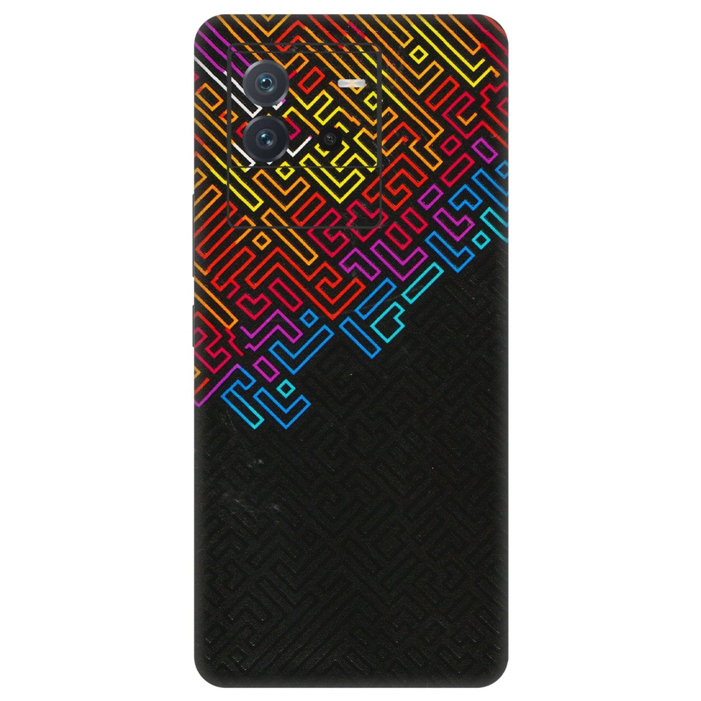 IQOO Phone Skins (All Models) - Dotme Pattern Art - 3D Embossed Finish (L-121) IQOO Neo 6 5G