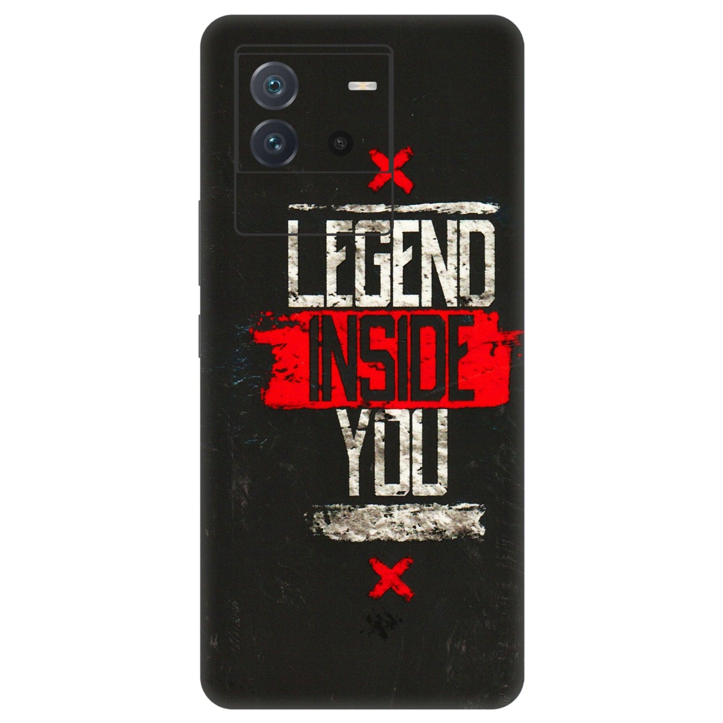 IQOO Phone Skins (All Models) - Legend Inside You - 3D Embossed Finish (L-186) IQOO Neo 6 5G