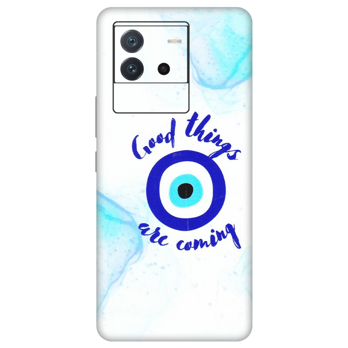 IQOO Phone Skins (All Models) - Evil Eye Good Things Are Coming - 3D Embossed Finish (L-322) IQOO Neo 6 5G