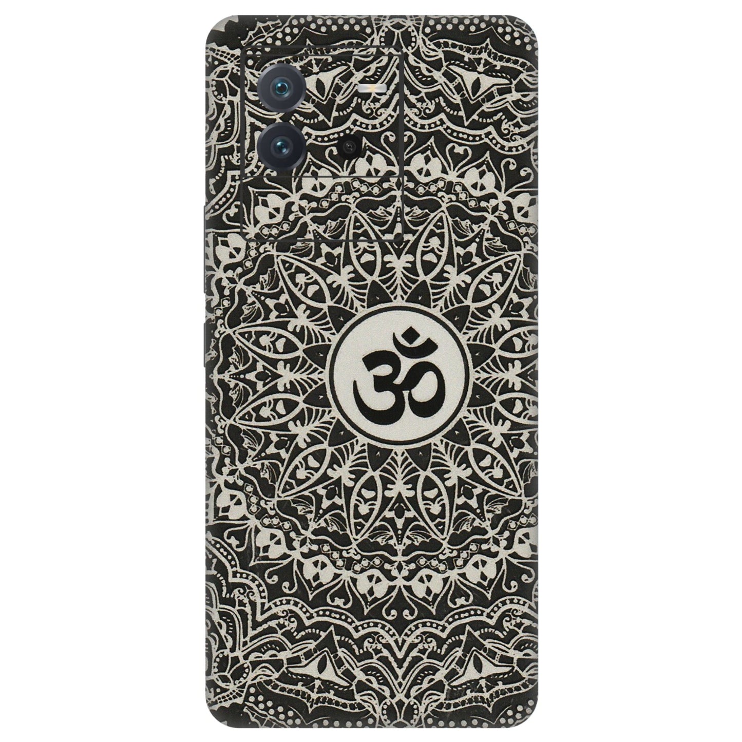 IQOO Phone Skins (All Models) - Aum Elegant Mandala - 3D Embossed Finish (L-62) IQOO Neo 6 5G