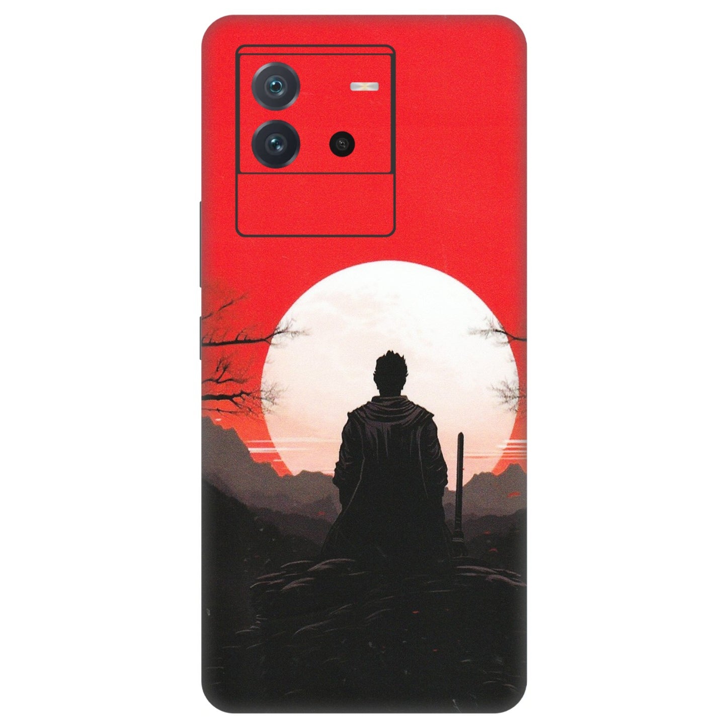 IQOO Phone Skins (All Models) - Samurai Anime - Matte Finish (M-141) IQOO Neo 6 5G