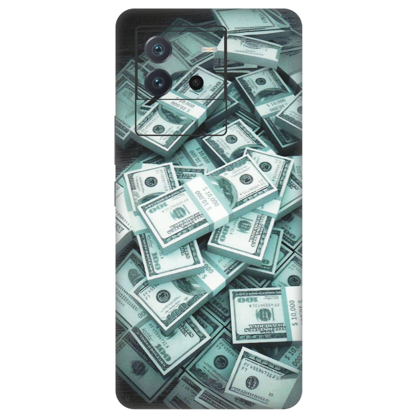 IQOO Phone Skins (All Models) - Hundred Dollar Bill - Matte Finish (M-162) IQOO Neo 6 5G
