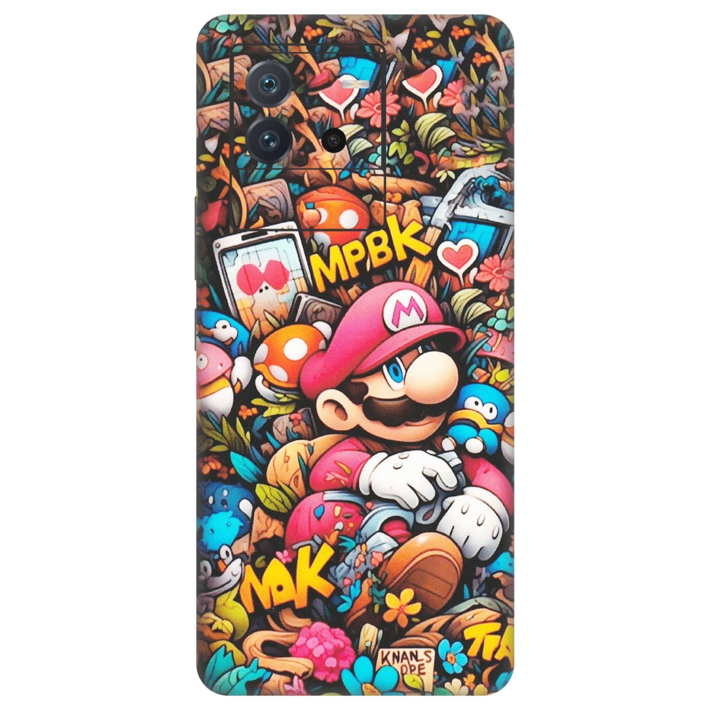 IQOO Phone Skins (All Models) - Super Mario Bros Artistic - Matte Finish (M-173) IQOO Neo 6 5G