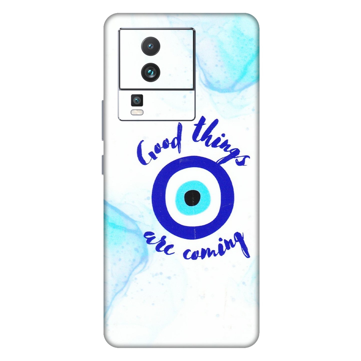 IQOO Phone Skins (All Models) - Evil Eye Good Things Are Coming - 3D Embossed Finish (L-322) IQOO Neo 7 5G