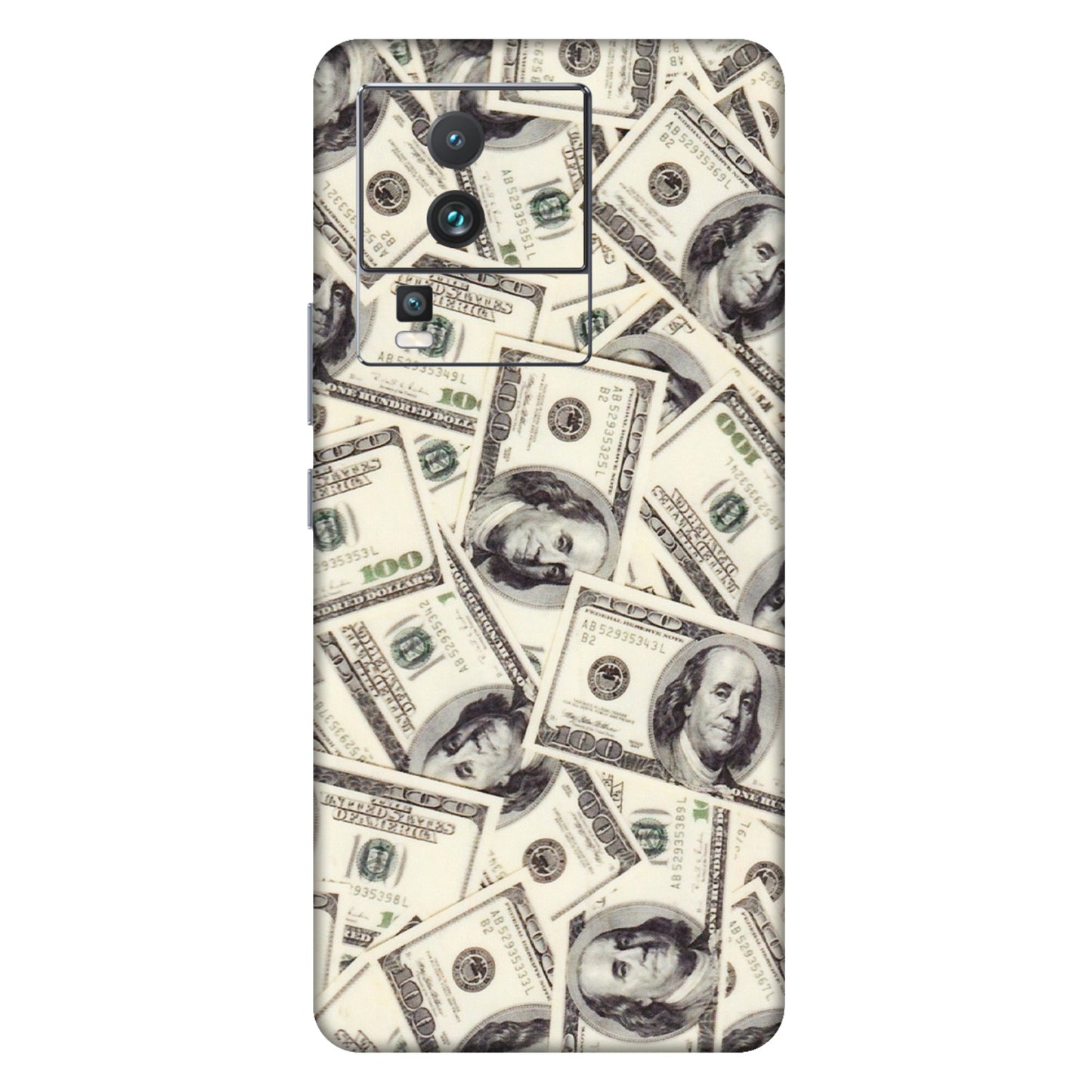 IQOO Phone Skins (All Models) - Dollar Lover - Transparent Finish (T-17) IQOO Neo 7 5G