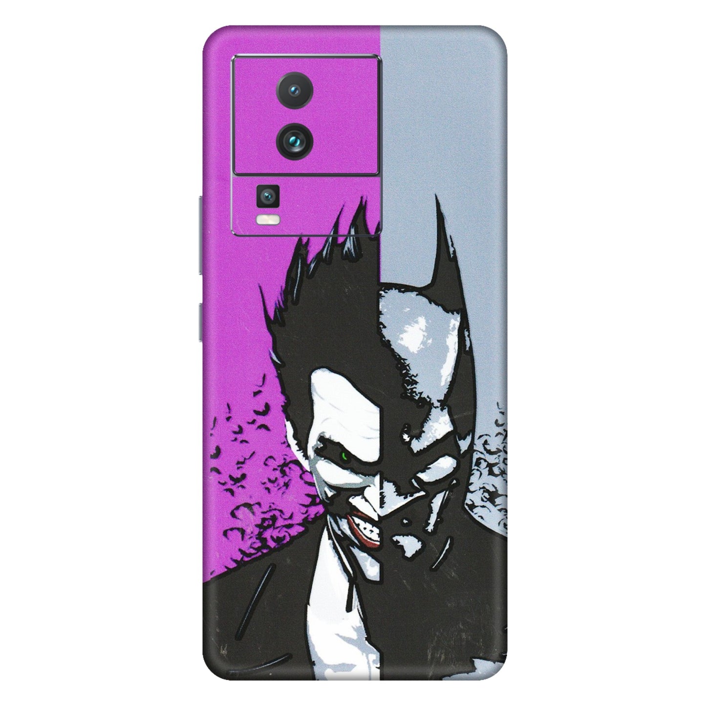 IQOO Phone Skins (All Models) - Batman & Joker - 3D Embossed Finish (L-143) IQOO Neo 7 PRO