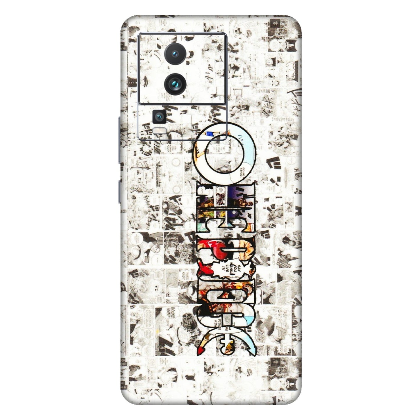 IQOO Phone Skins (All Models) - One Piece Manga - 3D Embossed Finish (L-26) IQOO Neo 7 PRO