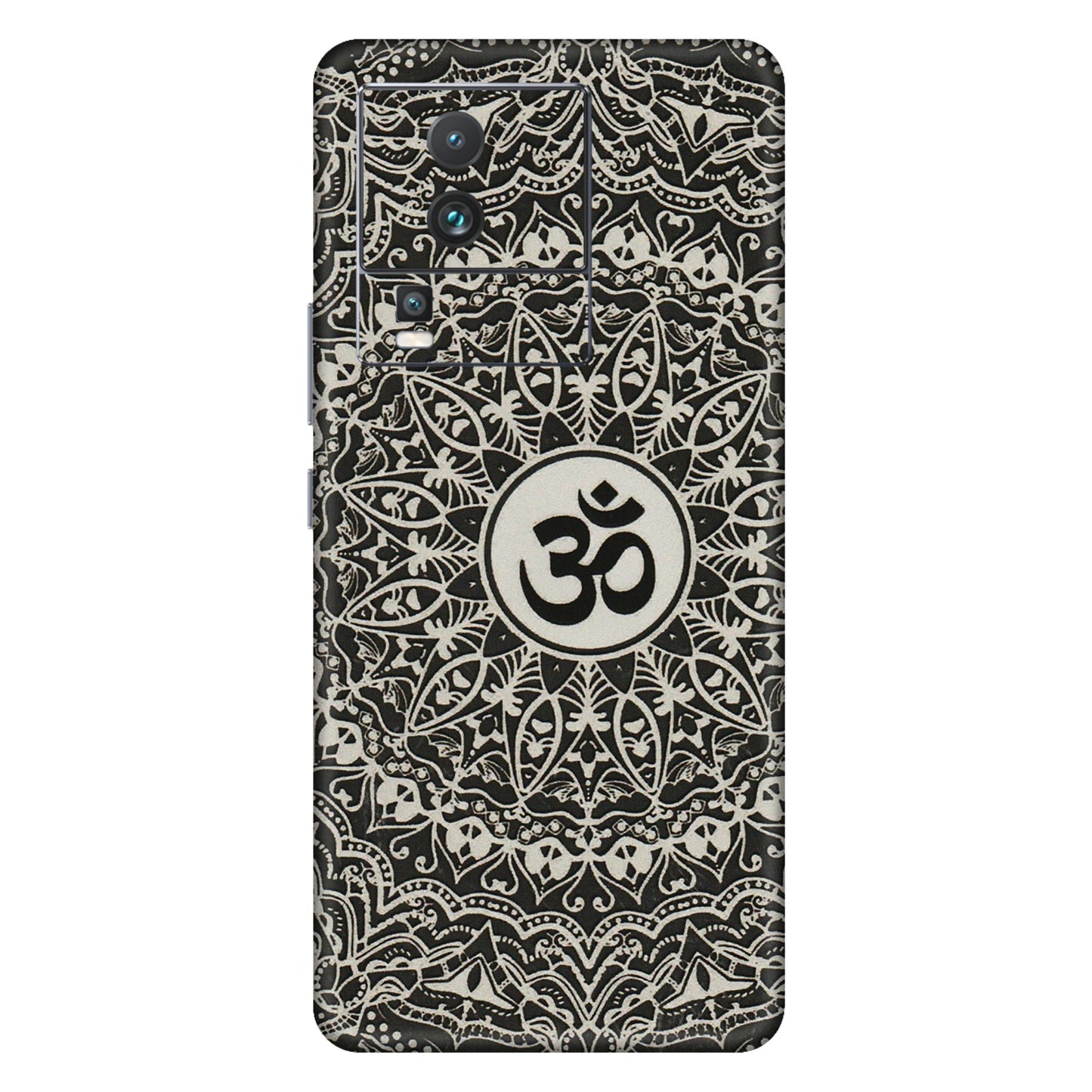 IQOO Phone Skins (All Models) - Aum Elegant Mandala - 3D Embossed Finish (L-62) IQOO Neo 7 PRO