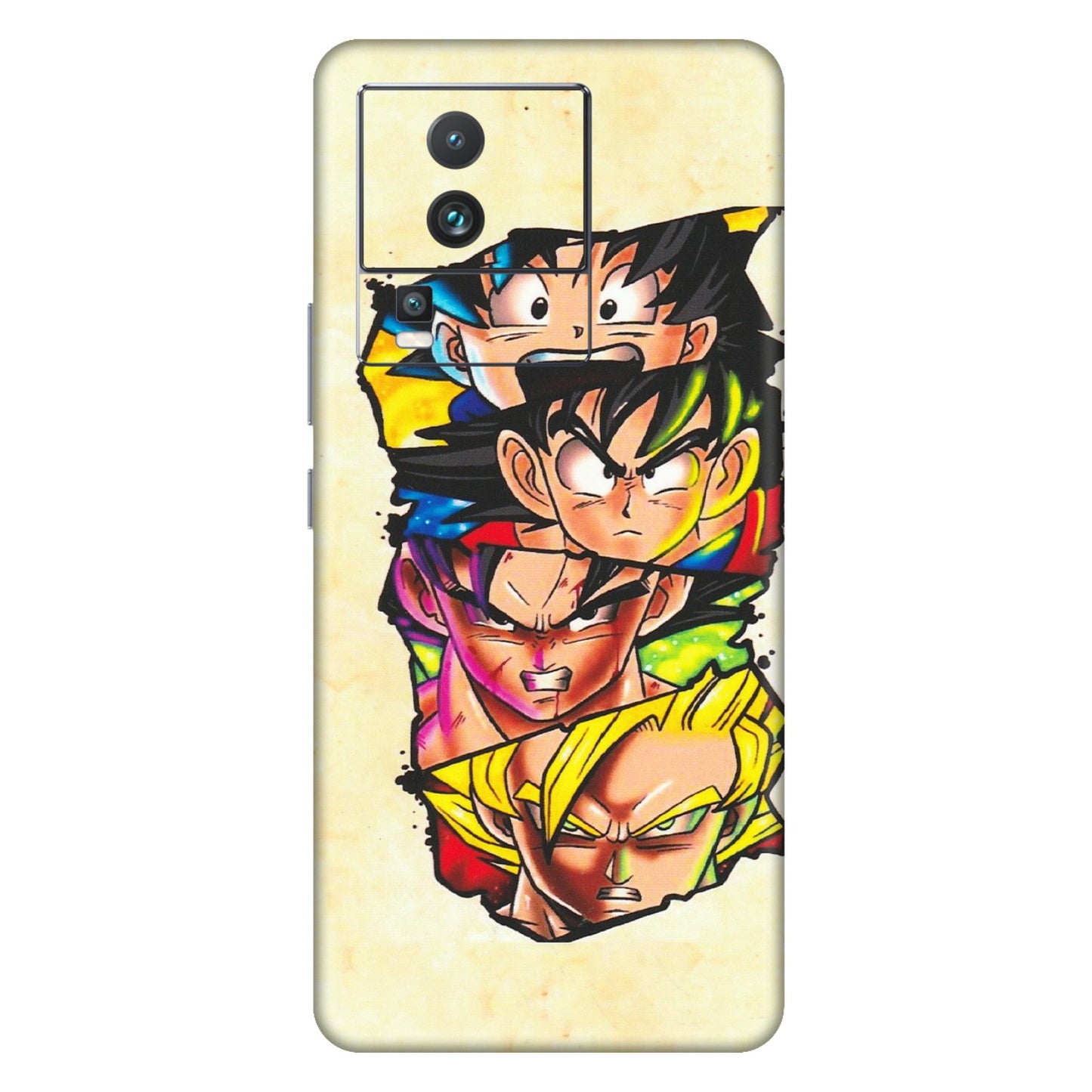 IQOO Phone Skins (All Models) - Angry Multi Anime - Matte Finish (M-113) IQOO Neo 7 PRO