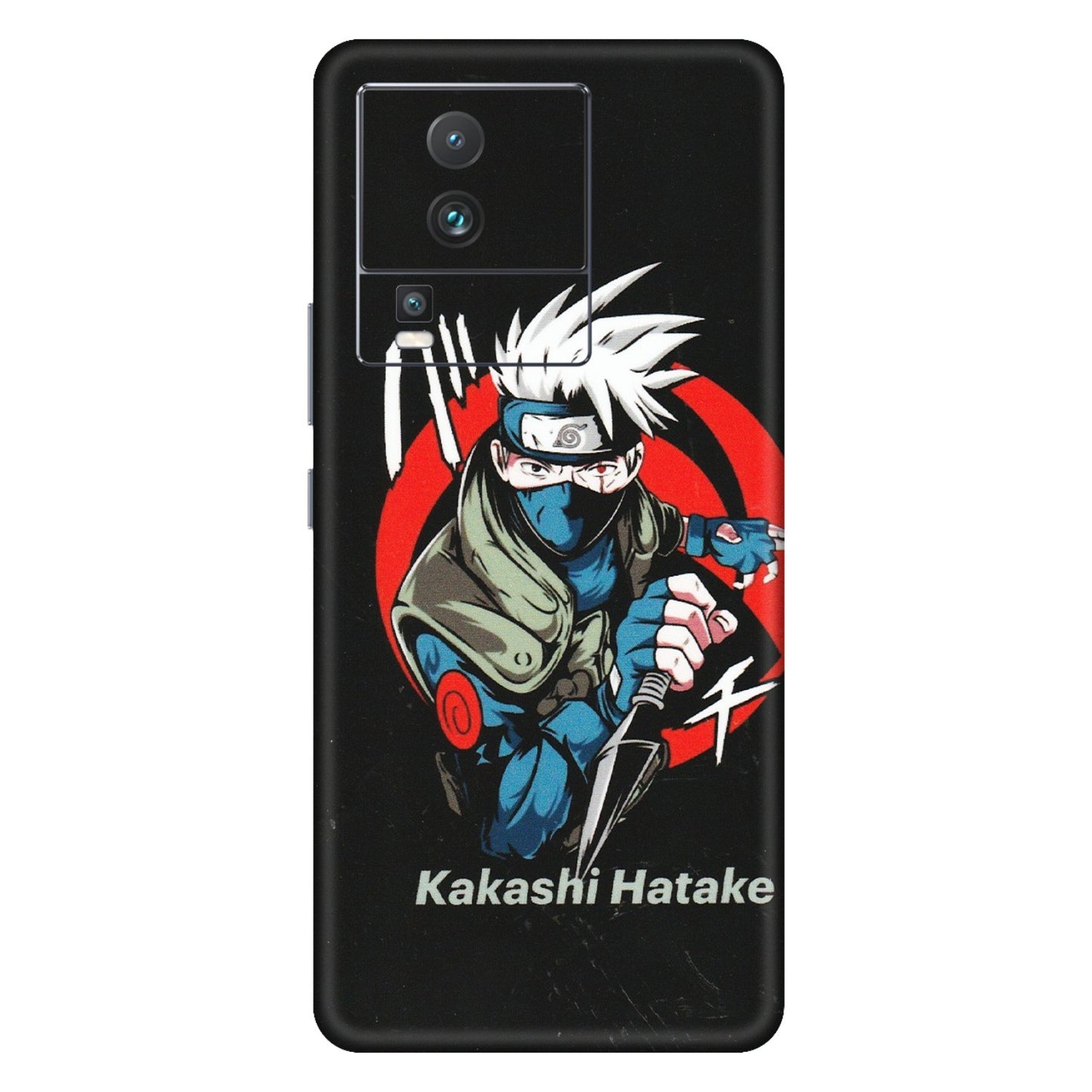 IQOO Phone Skins (All Models) - Naruto Kakashi Hatake Killer - Matte Finish (M-114) IQOO Neo 7 PRO