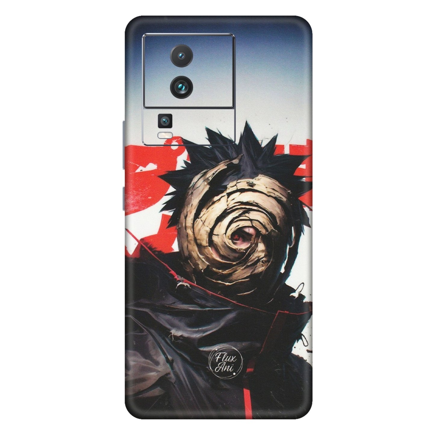 IQOO Phone Skins (All Models) - Obito Uchiha Cool Anime - Matte Finish (M-134) IQOO Neo 7 PRO