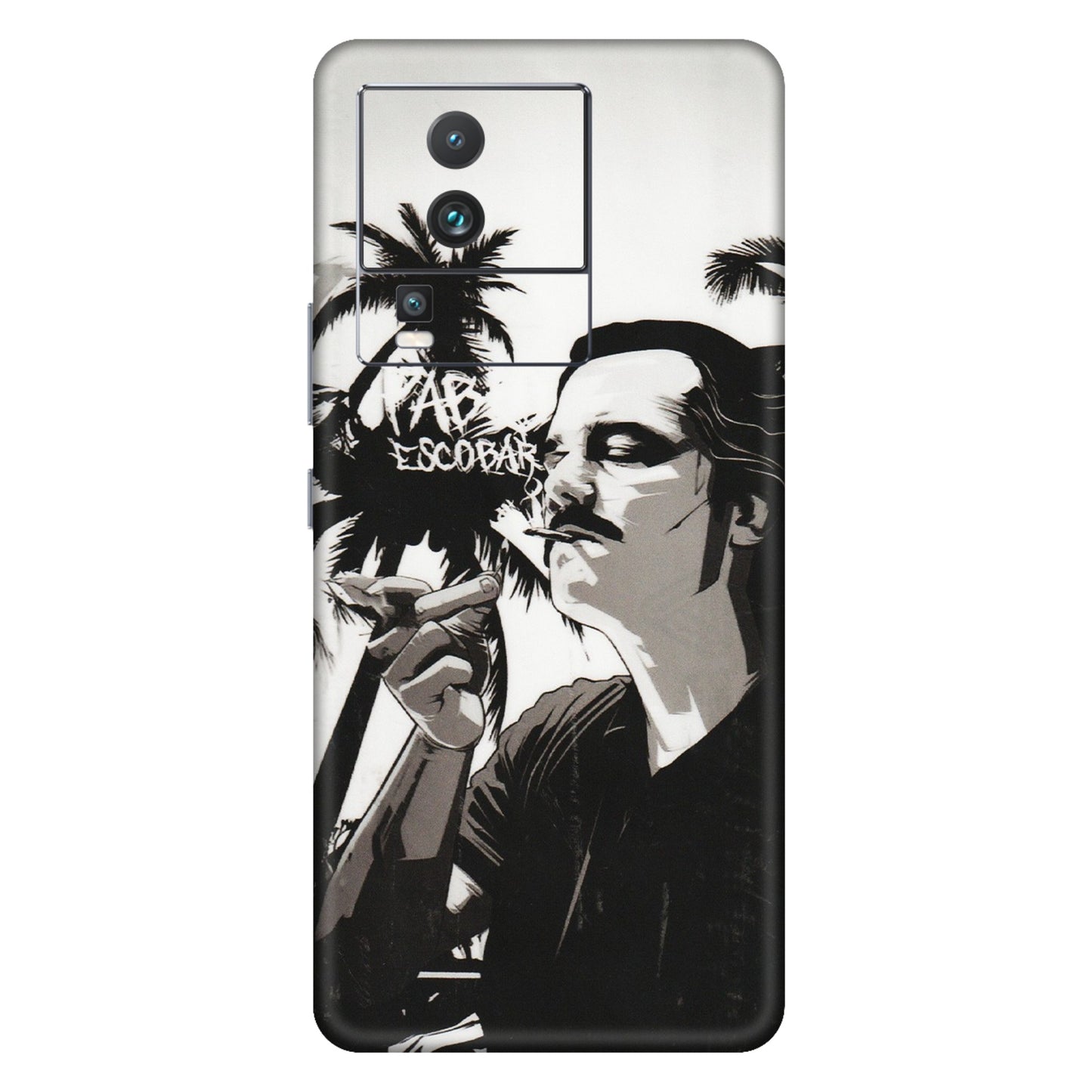 IQOO Phone Skins (All Models) - Pab Escobar - Transparent Finish (T-05) IQOO Neo 7 PRO