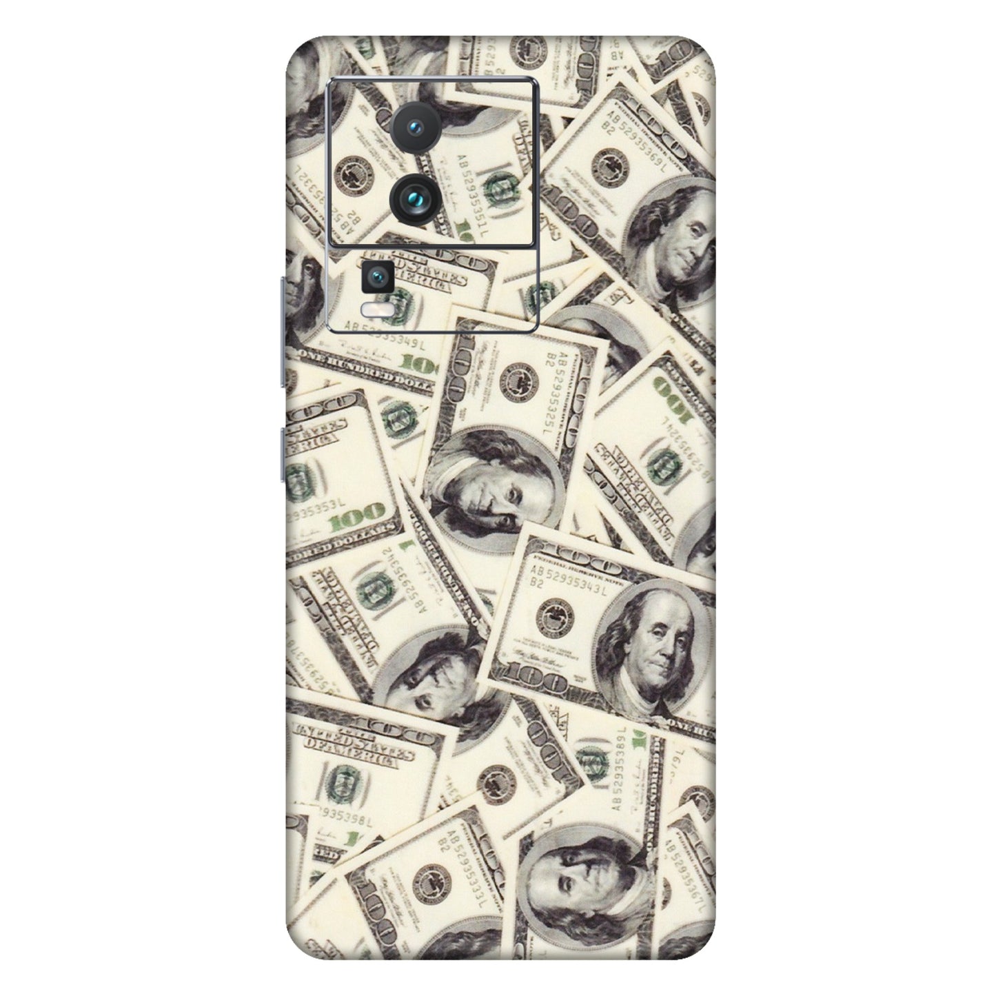 IQOO Phone Skins (All Models) - Dollar Lover - Transparent Finish (T-17) IQOO Neo 7 PRO