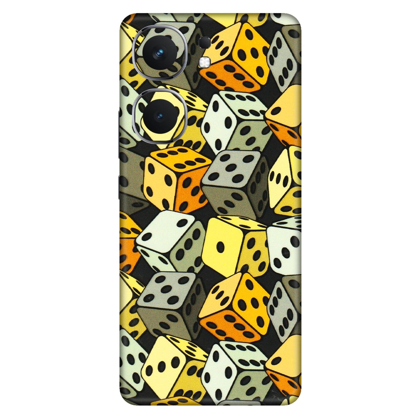 IQOO Phone Skins (All Models) - Dices Of Life - 3D Embossed Finish (L-04) IQOO Neo 9 Pro