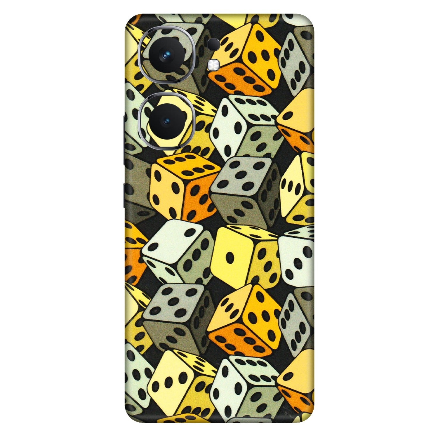 IQOO Phone Skins (All Models) - Dices Of Life - 3D Embossed Finish (L-04) IQOO Neo 9 Pro