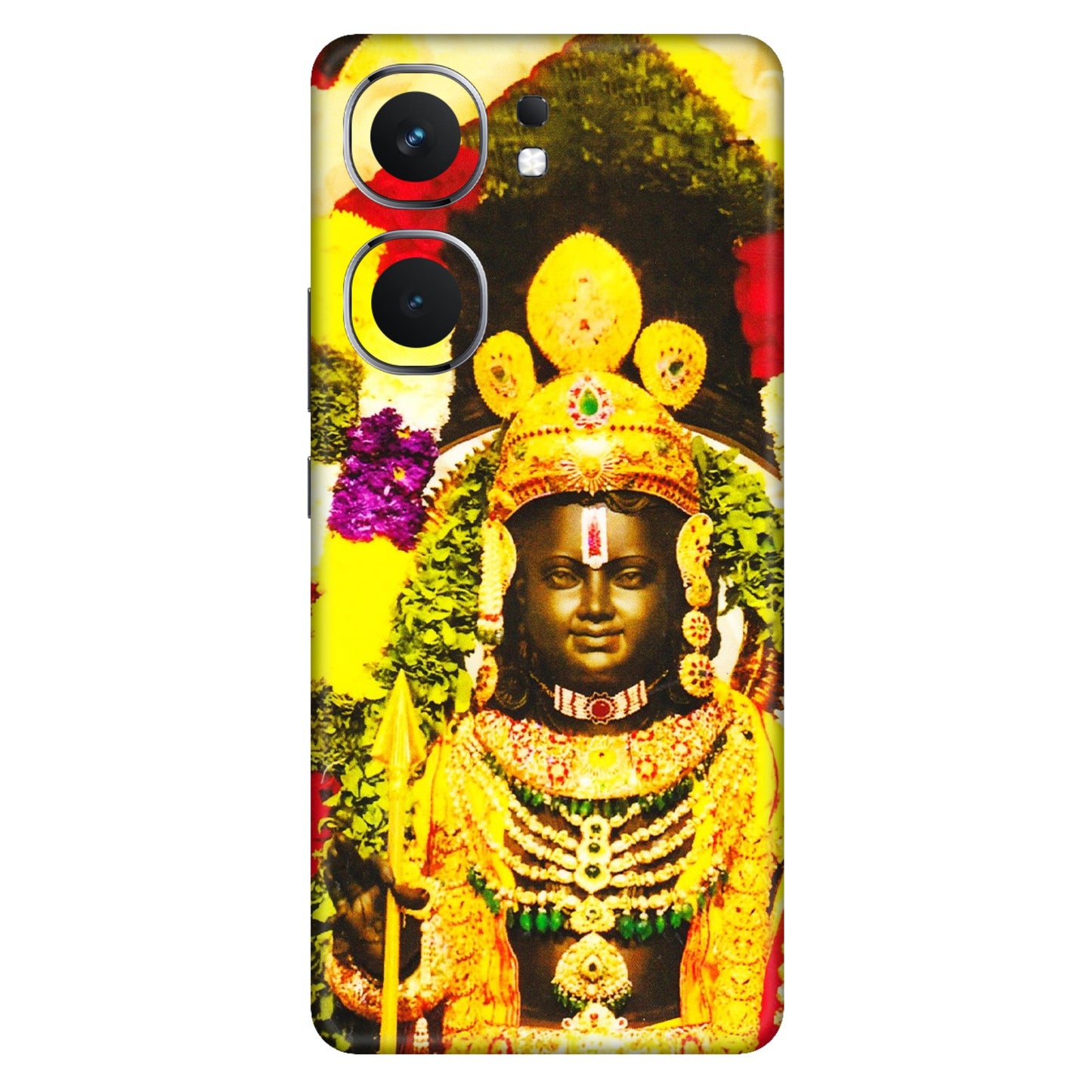 IQOO Phone Skins (All Models) - Ram Lalla Ayodhya - 3D Embossed Finish (L-103) IQOO Neo 9 Pro