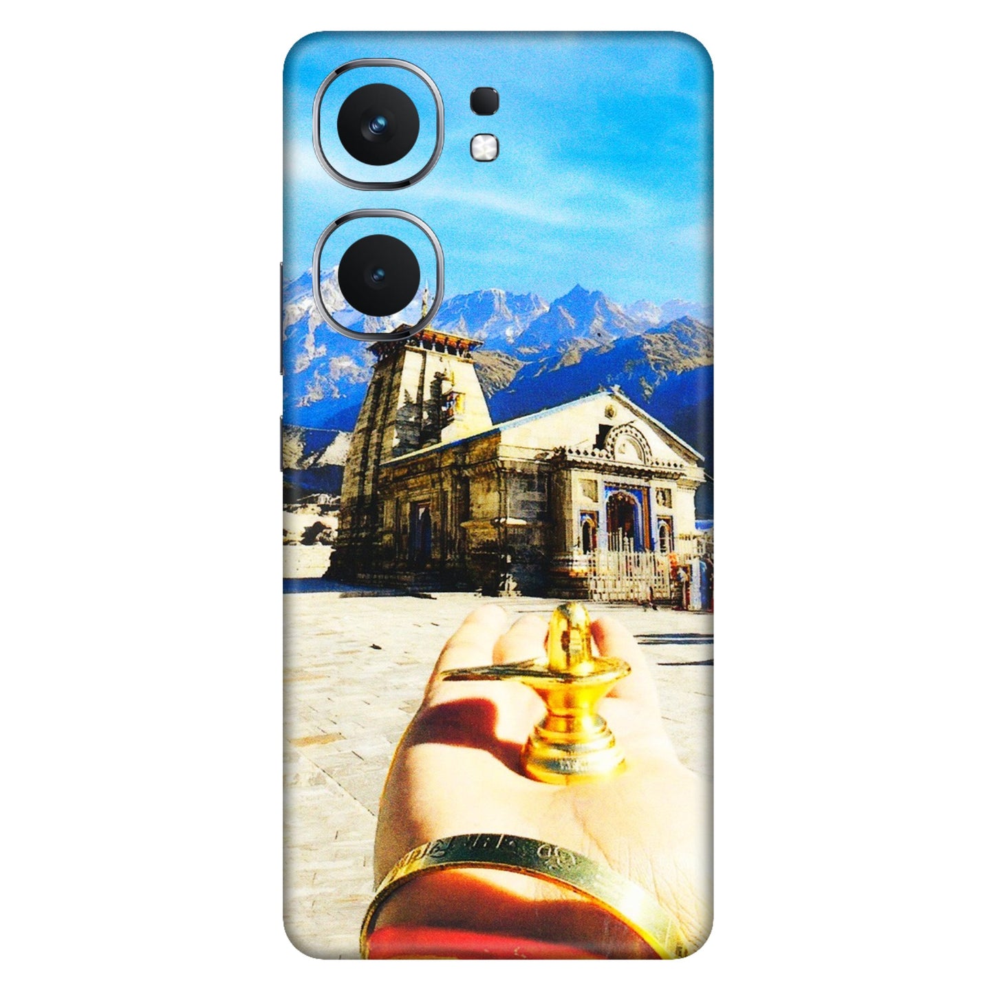 IQOO Phone Skins (All Models) - Beauty of Kedarnath - 3D Embossed Finish (L-108) IQOO Neo 9 Pro