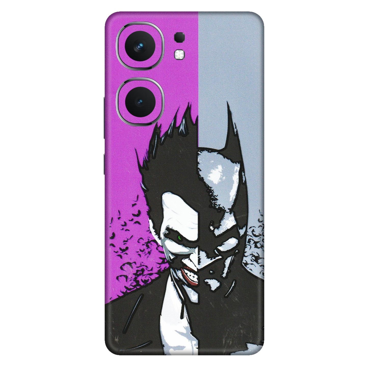 IQOO Phone Skins (All Models) - Batman & Joker - 3D Embossed Finish (L-143) IQOO Neo 9 Pro