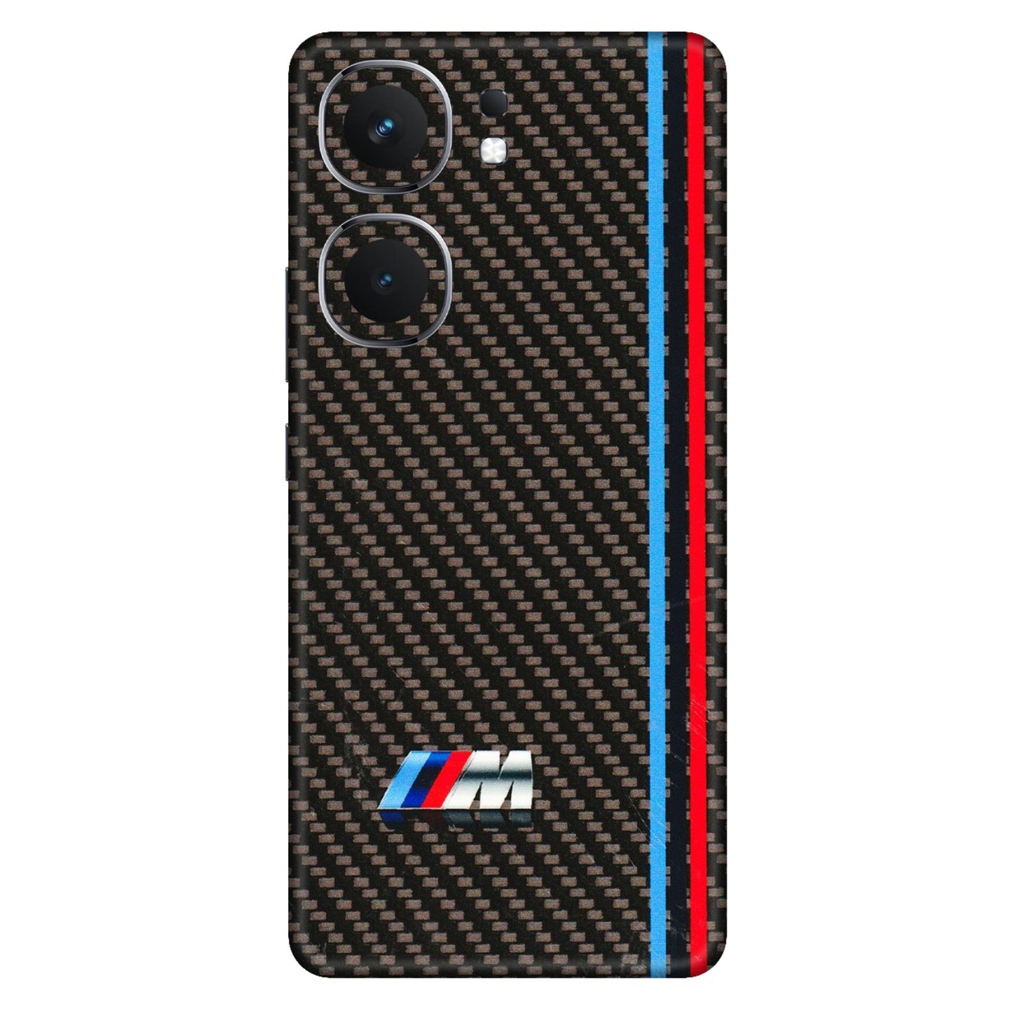 IQOO Phone Skins (All Models) - BM Carbon Fiber Feels - 3D Embossed Finish (L-38) IQOO Neo 9 Pro
