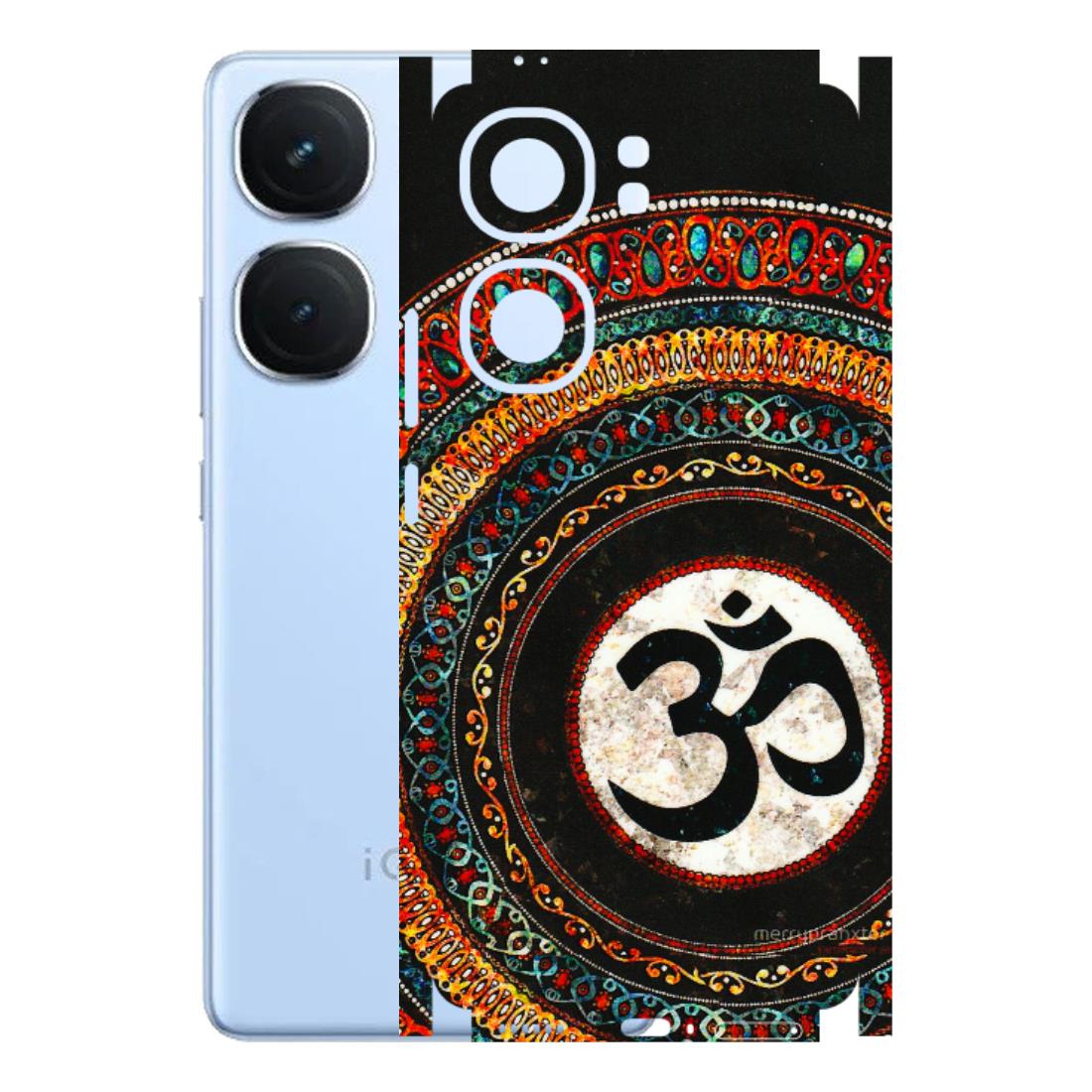IQOO Phone Skins (All Models) - Aum Chant Abstract - 3D Embossed Finish (L-42) IQOO Neo 9 Pro