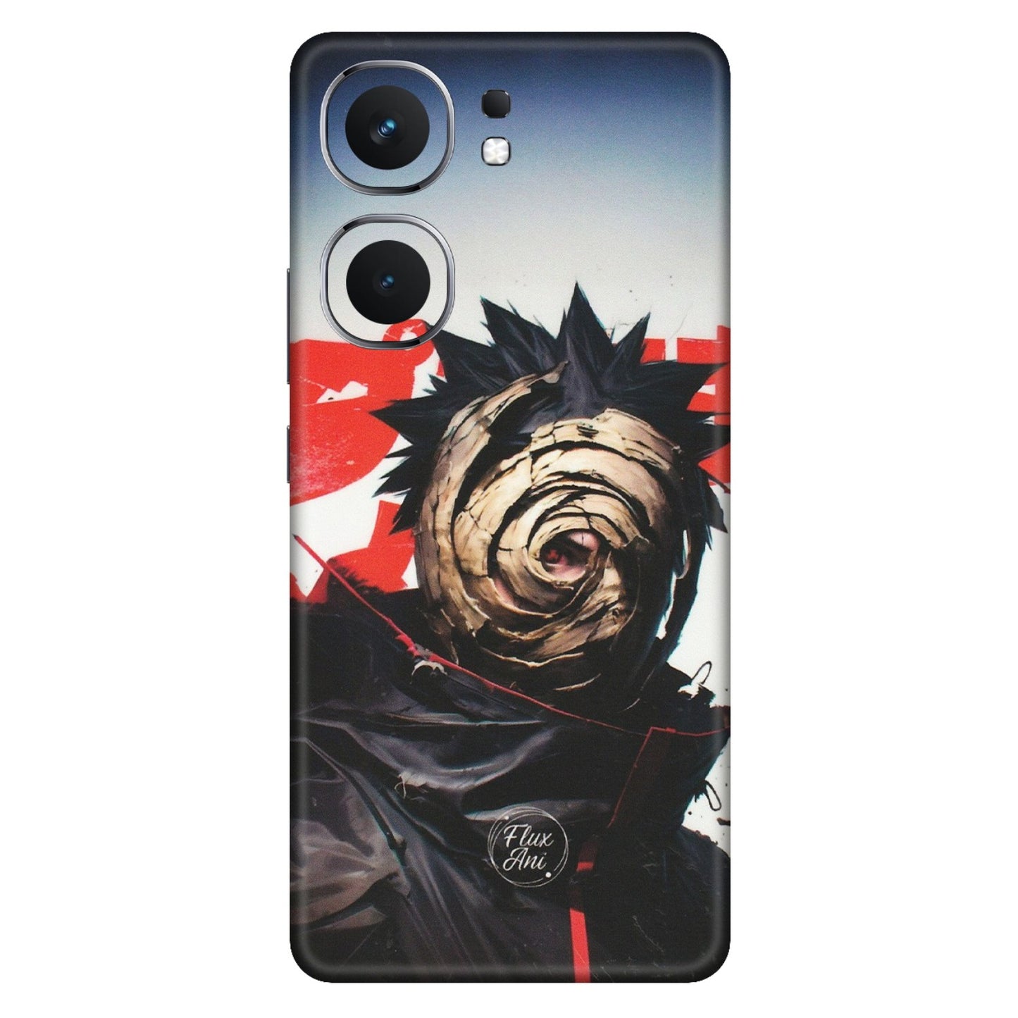 IQOO Phone Skins (All Models) - Obito Uchiha Cool Anime - Matte Finish (M-134) IQOO Neo 9 Pro