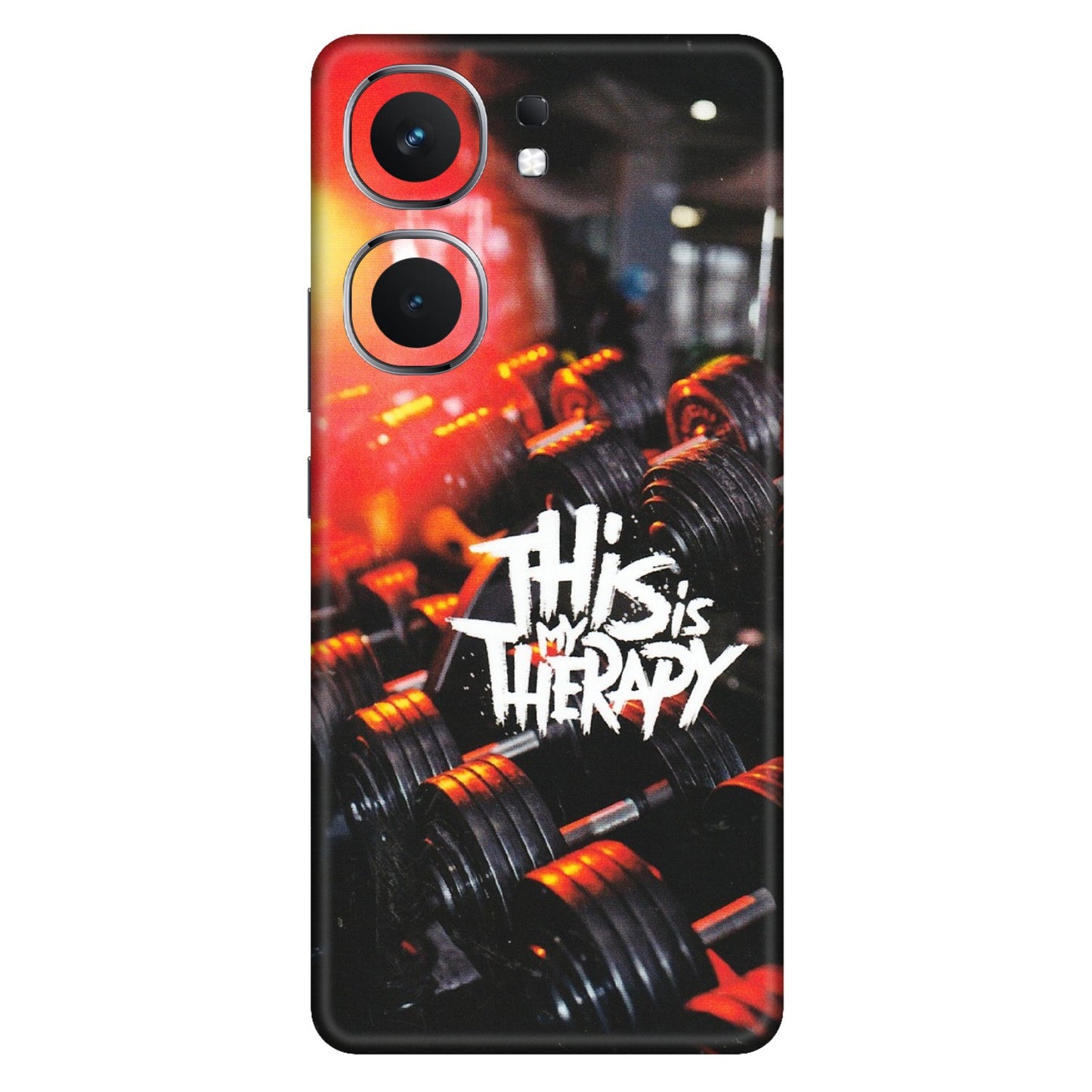 IQOO Phone Skins (All Models) - GYM Lover Therapy - Matte Finish (M-160) IQOO Neo 9 Pro