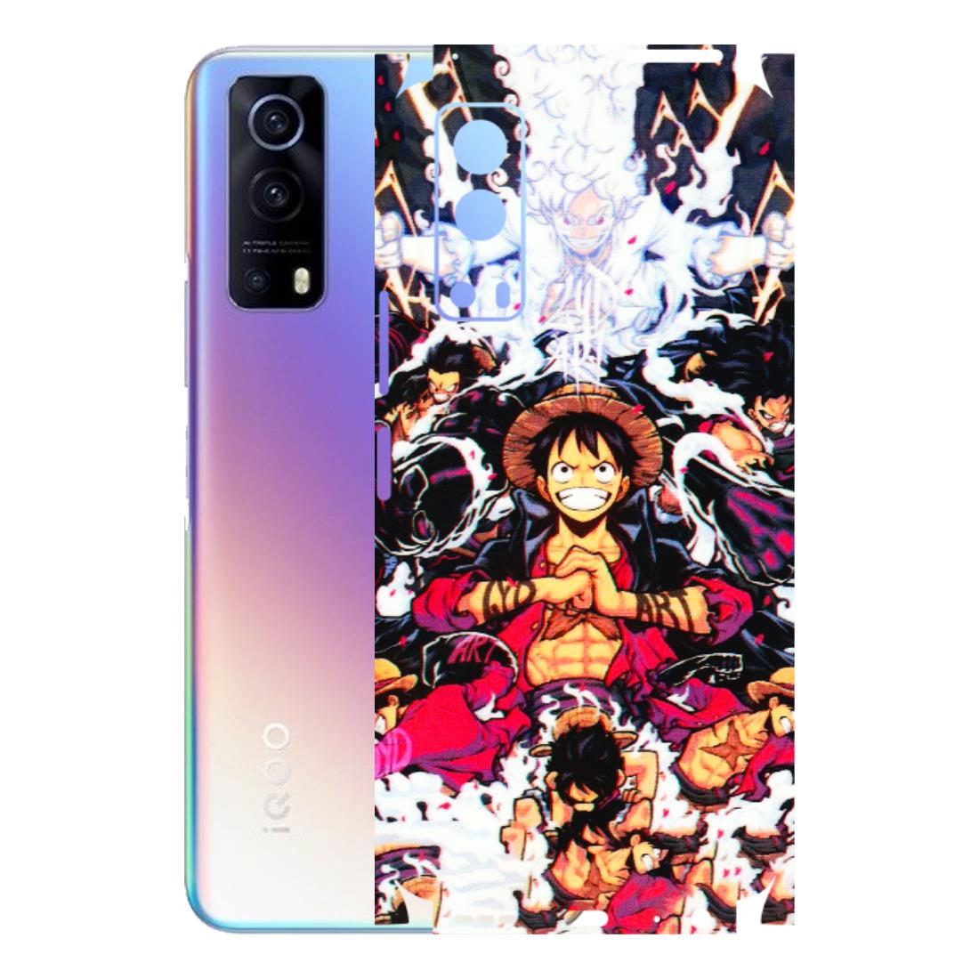 IQOO Phone Skins (All Models) - Luffy Anime Character - 3D Embossed Finish (L-203) IQOO Z3 5G