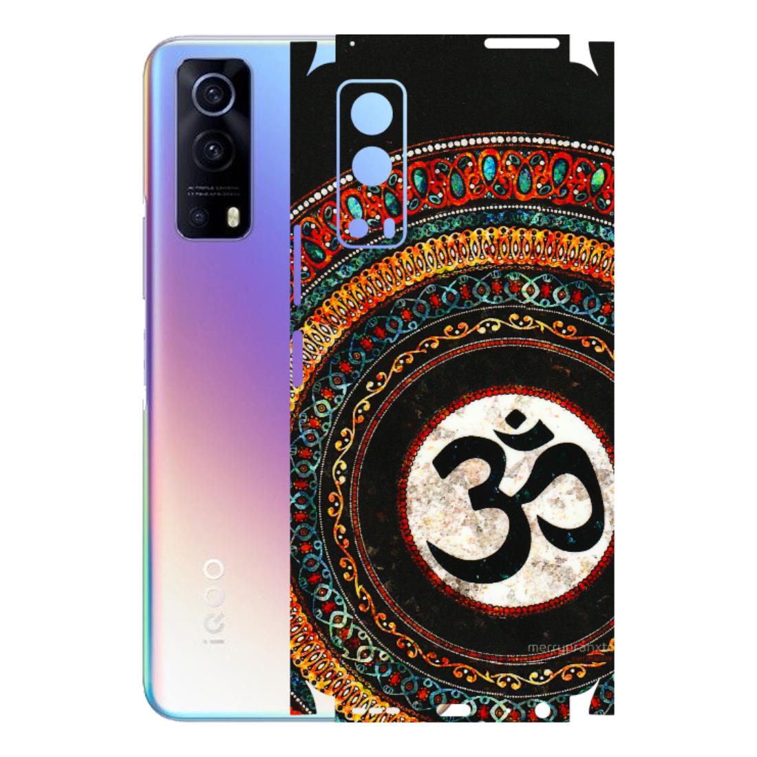 IQOO Phone Skins (All Models) - Aum Chant Abstract - 3D Embossed Finish (L-42) IQOO Z3 5G