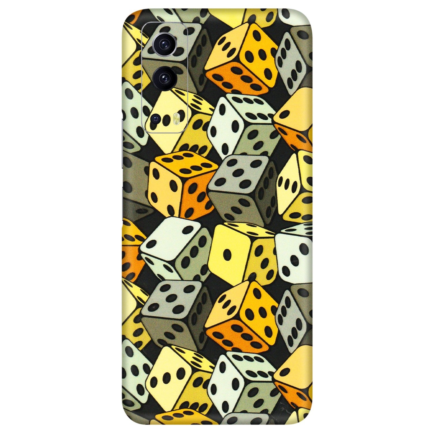 IQOO Phone Skins (All Models) - Dices Of Life - 3D Embossed Finish (L-04) IQOO Z3 5G