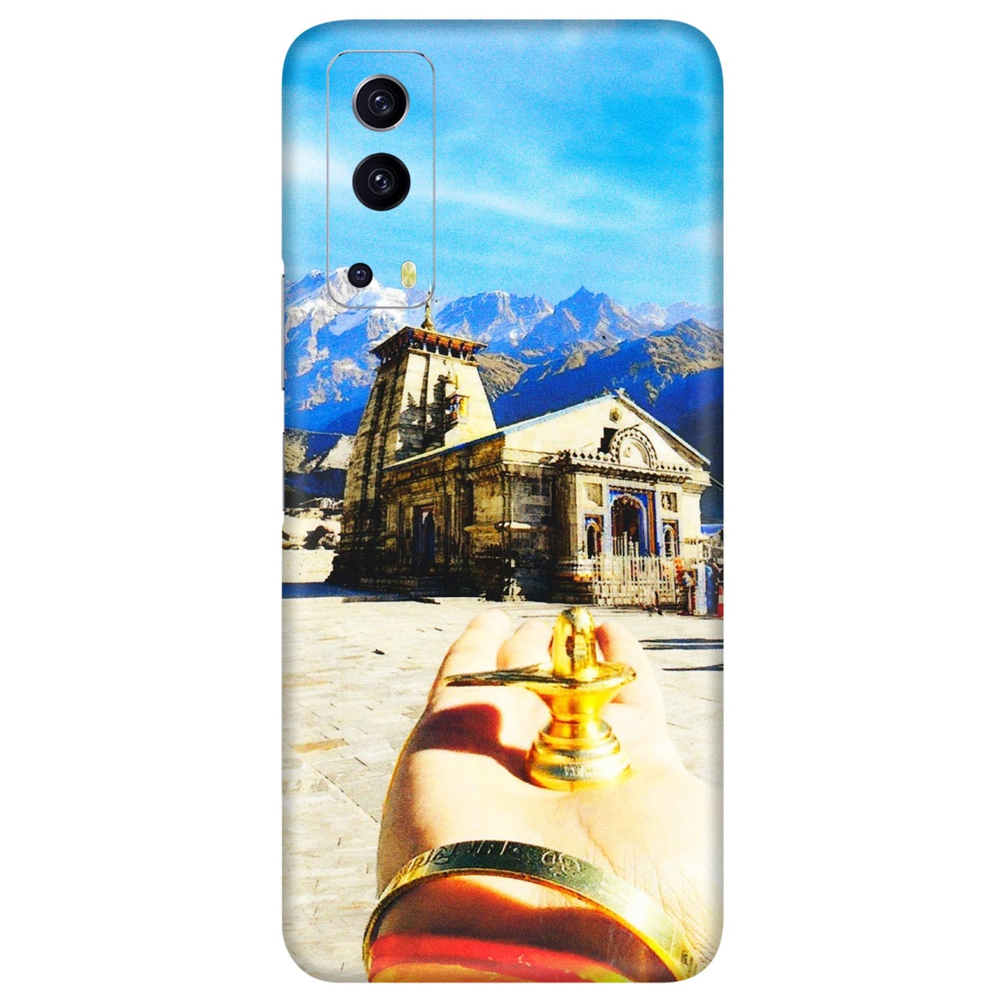 IQOO Phone Skins (All Models) - Beauty of Kedarnath - 3D Embossed Finish (L-108) IQOO Z3 5G