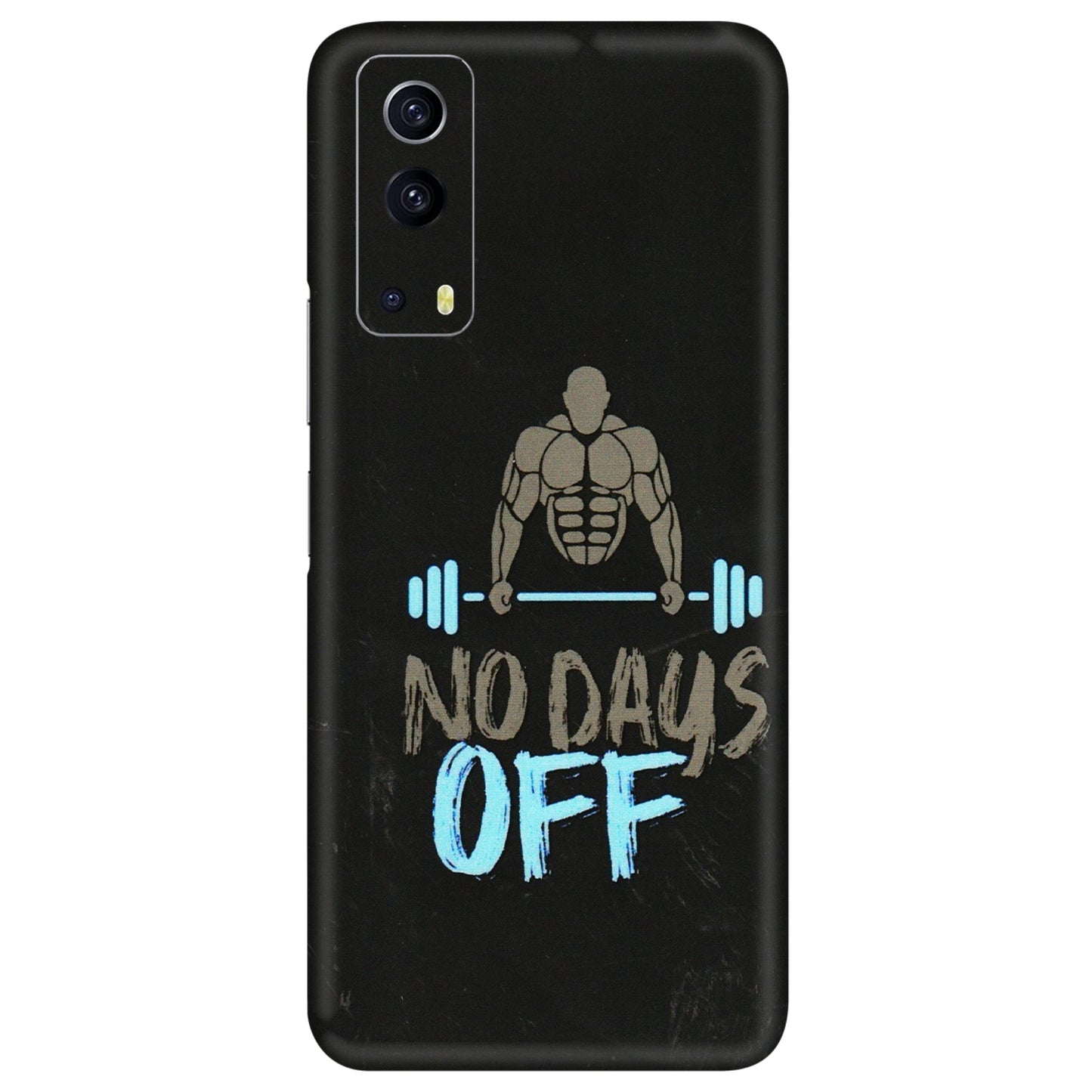 IQOO Phone Skins (All Models) - Gym Lover - 3D Embossed Finish (L-127) IQOO Z3 5G