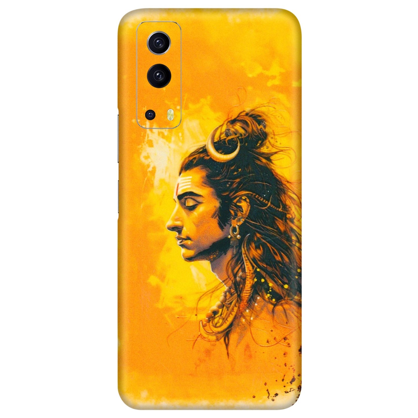 IQOO Phone Skins (All Models) - Shiv Shakti - 3D Embossed Finish (L-14) IQOO Z3 5G