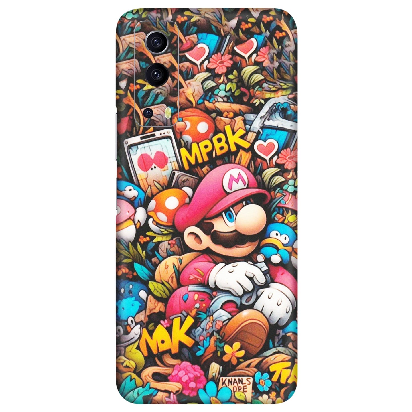 IQOO Phone Skins (All Models) - Super Mario Bros Artistic - Matte Finish (M-173) IQOO Z3 5G