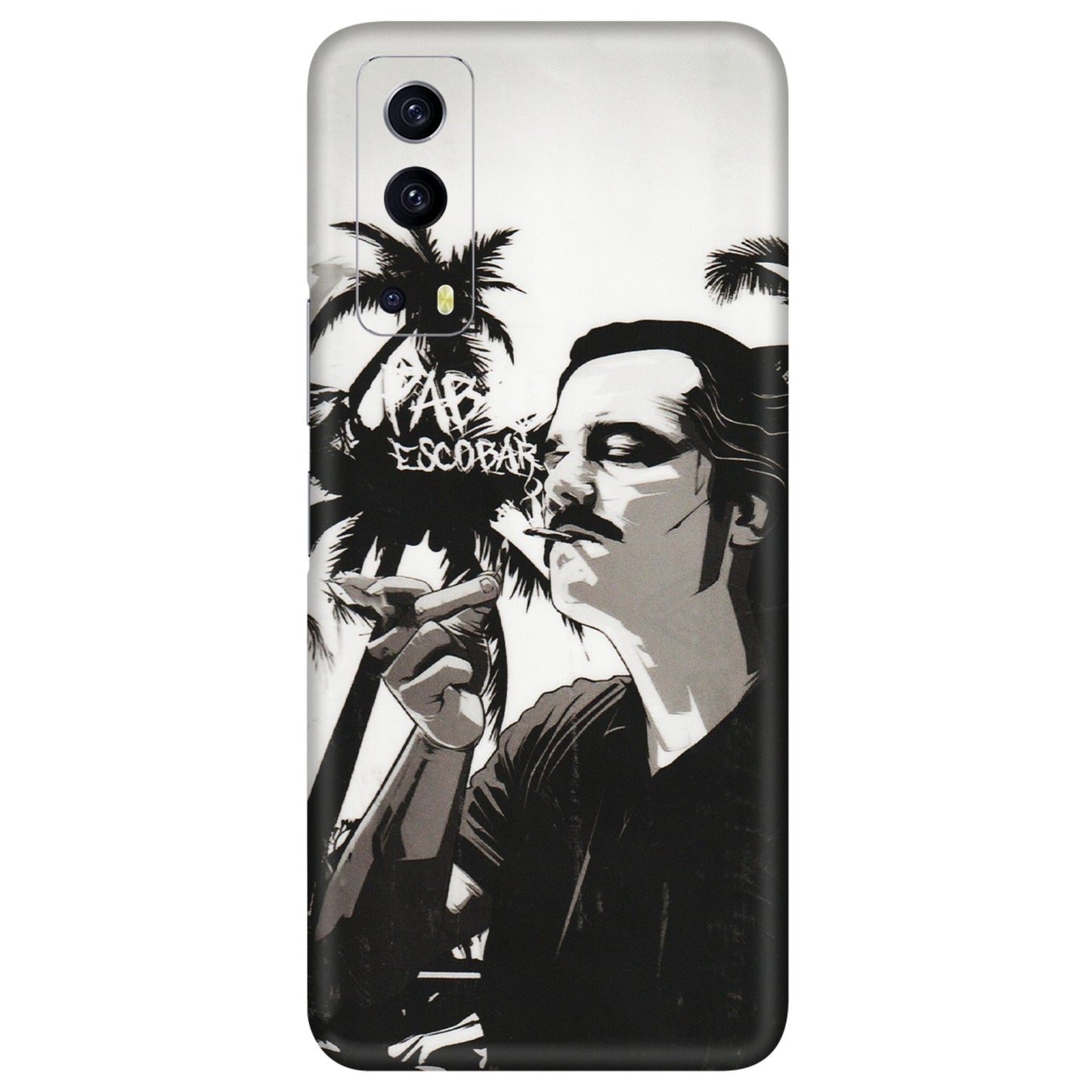 IQOO Phone Skins (All Models) - Pab Escobar - Transparent Finish (T-05) IQOO Z3 5G