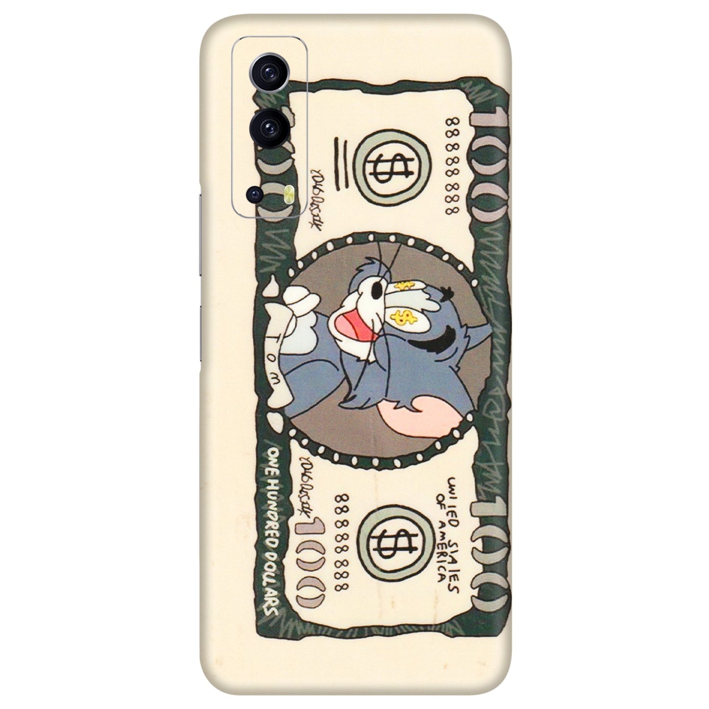 IQOO Phone Skins (All Models) - One Hundred Dollar Tom - Transparent Finish (T-16) IQOO Z3 5G