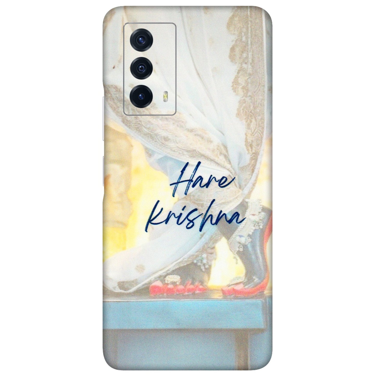 IQOO Phone Skins (All Models) - Hare Krishna - 3D Embossed Finish (L-03) IQOO Z5